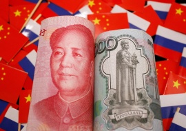 Thương mại Nga - Trung gần như không còn dùng USD